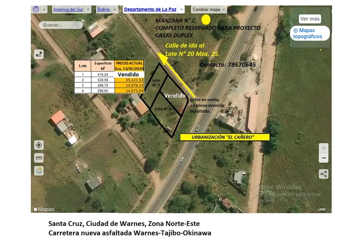 $7200 : LOTE DE TERRENO EN LIQUIDACIÓN image 3