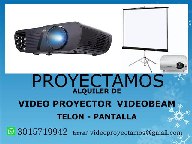 ALQUILER VIDEO BEAM PROYECTOR image 1