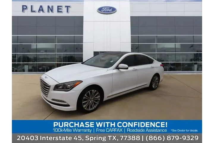 $8999 : Genesis G80 2017 3.8 4dr Sed image 1