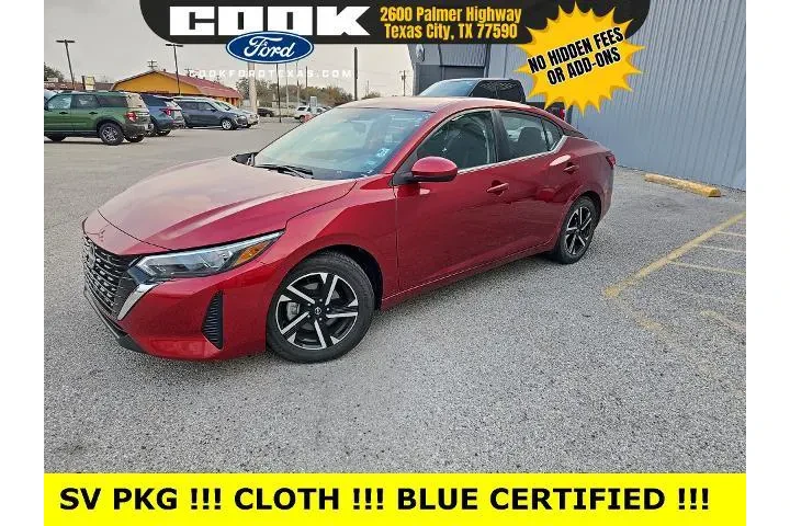 $17483 : Nissan Sentra 2024 SV 4dr Se image 1