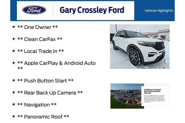$26500 : Ford Explorer 2021 AWD ST 4d image 6