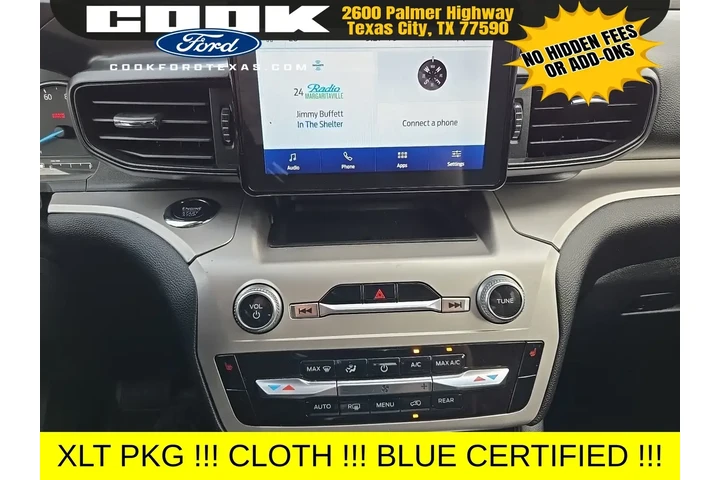$21983 : Ford Explorer 2022 XLT 4dr S image 4