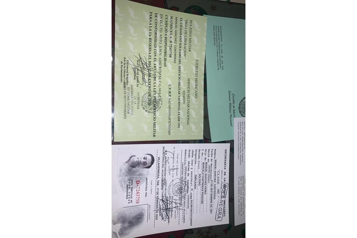 $1000 : CARTILLA MILIT, PREPA, TITULOS image 3