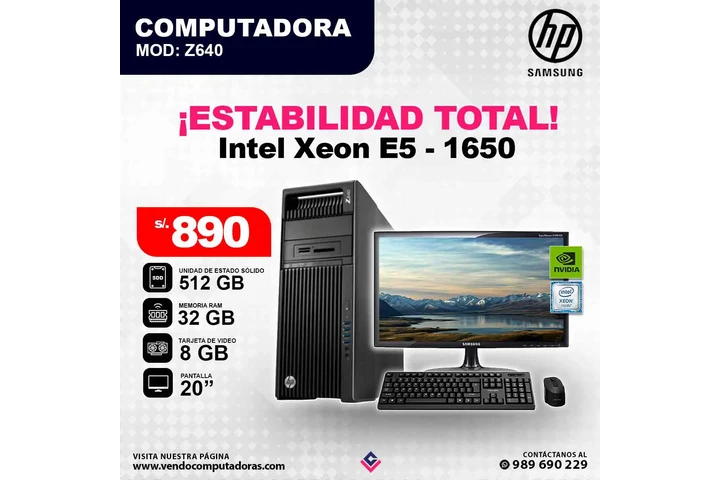 Computador Intel Xeon E5-1650 image 5