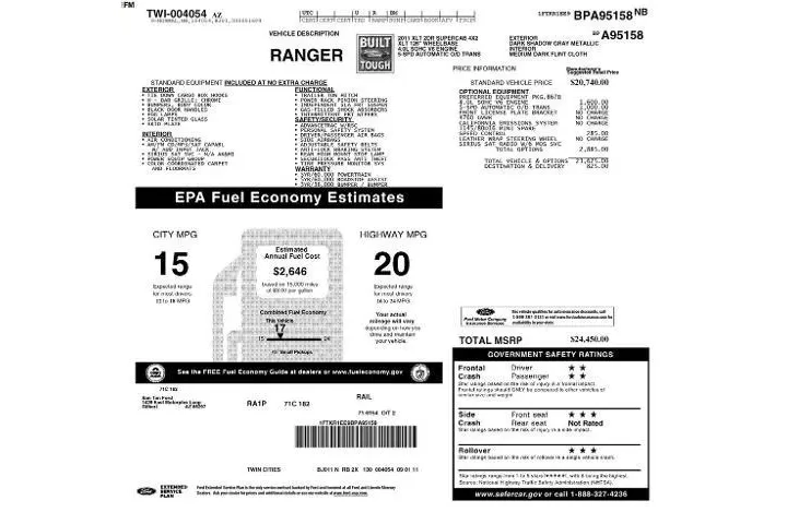 $8750 : Ford Ranger 2011 4x2 XL 2dr image 2