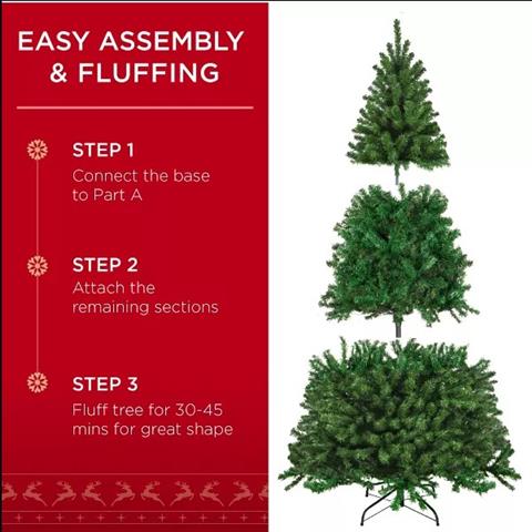 $100 : Christmas Tree with Stand Bush image 1