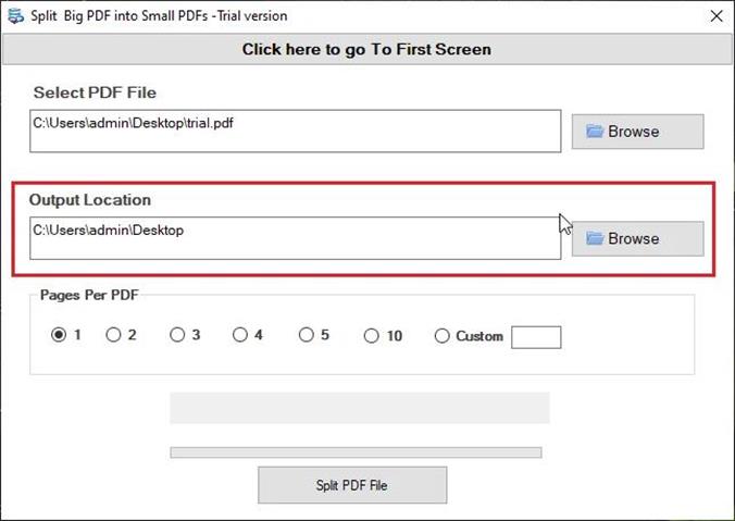 Split PDF File image 1