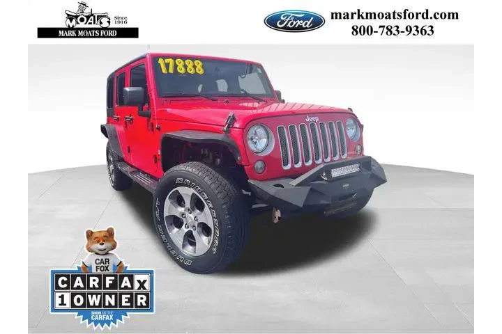 $17888 : Jeep Wrangler Unlimited 2016 image 1