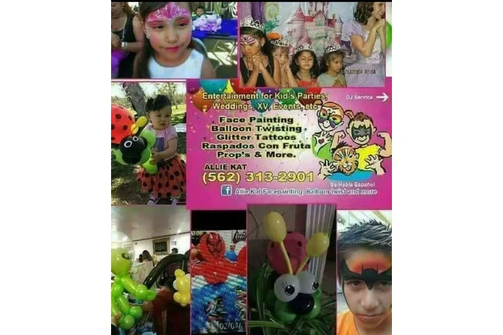 Pinta caritas, globos infantil image 1