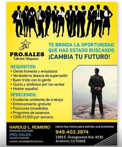 URGENTE OFERTA DE EMPLEO image 3