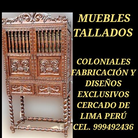 Muebles coloniales PERÚ image 1