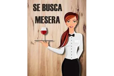 BUSCO MESERAS CON EXPERIENCIA en Los Angeles