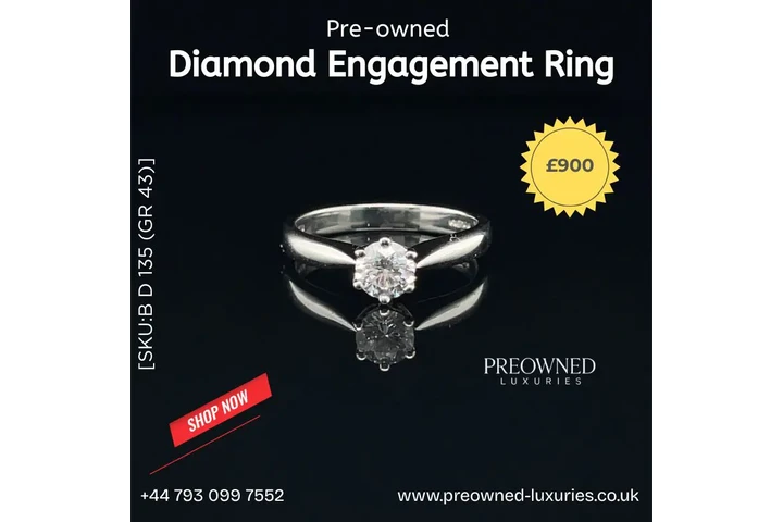 Buy Preowned Diamond Ring UK image 1