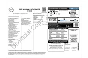 $26649 : Nissan Pathfinder 2024 SV 4d thumbnail