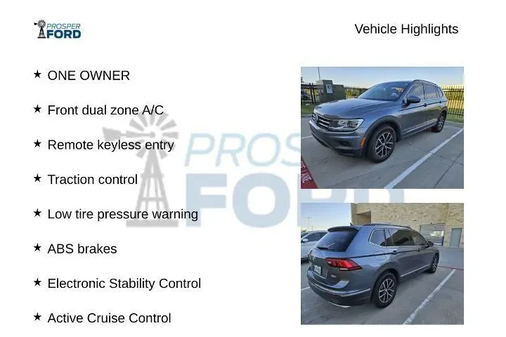 $21995 : Volkswagen Tiguan 2021 SE 4d image 4