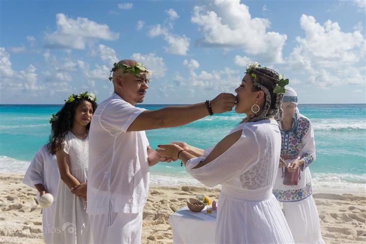 Ceremonia simbólica en Cancún image 4