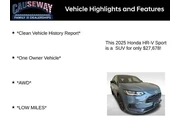 $27678 : Honda HR-V 2025 AWD Sport 4d thumbnail