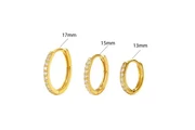Top 18k Gold Hoop Earrings en Los Angeles