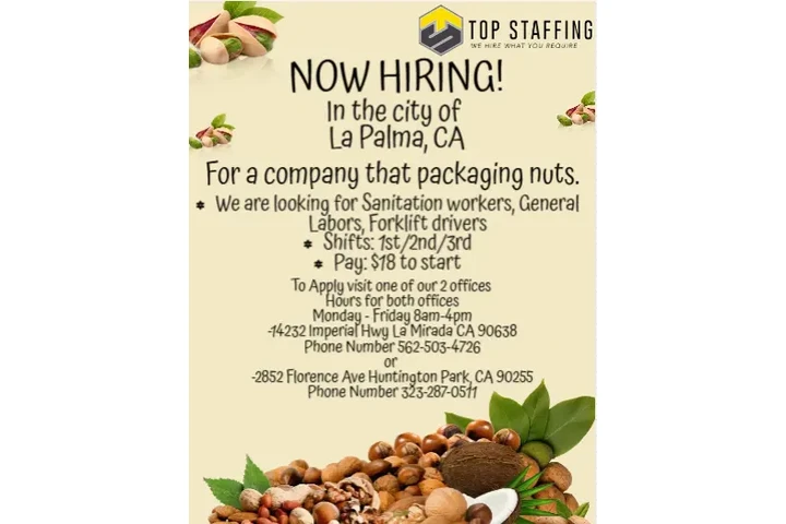 ¡NOW HIRING! image 1