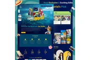 Travel Website Landing Page en Eureka