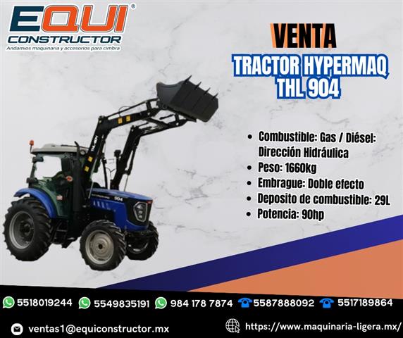 Venta Tractor Hypermaq THL 904 image 1