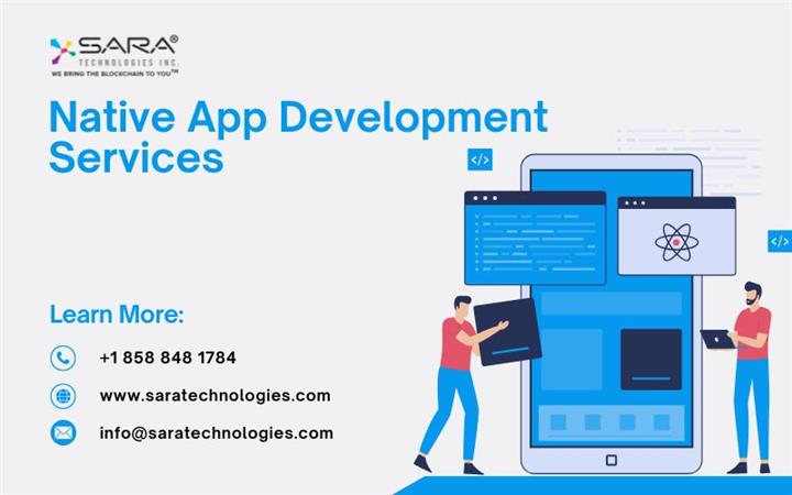 Native app development service image 1