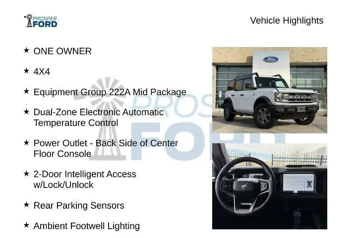 $39995 : Ford Bronco 2024 4x4 Big Ben image 5