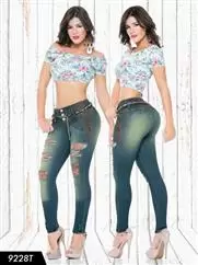 $10 : JEANS COLOMBIANOS MAYOREO image 1