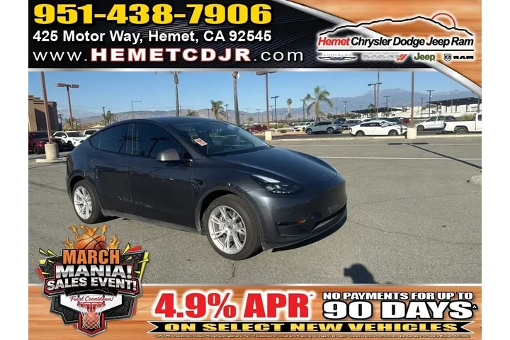 $25482 : Tesla Model Y 2021 AWD Long image 1