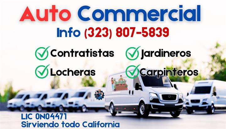 AUTO y AUTO COMMERCIAL !! image 1