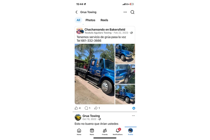 Grua towing Bakersfield Arvin image 4