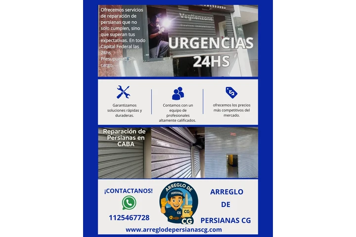 Arreglo de persianas CG 24hs image 4