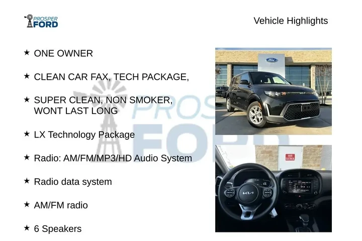 $15749 : Kia Soul 2023 S 4dr Crossove image 5