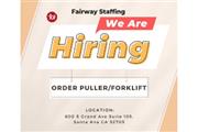 Hiring Forklift Positions ! en Orange County