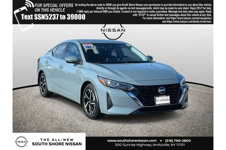 $17465 : Nissan Sentra 2025 SV 4dr Se image 1