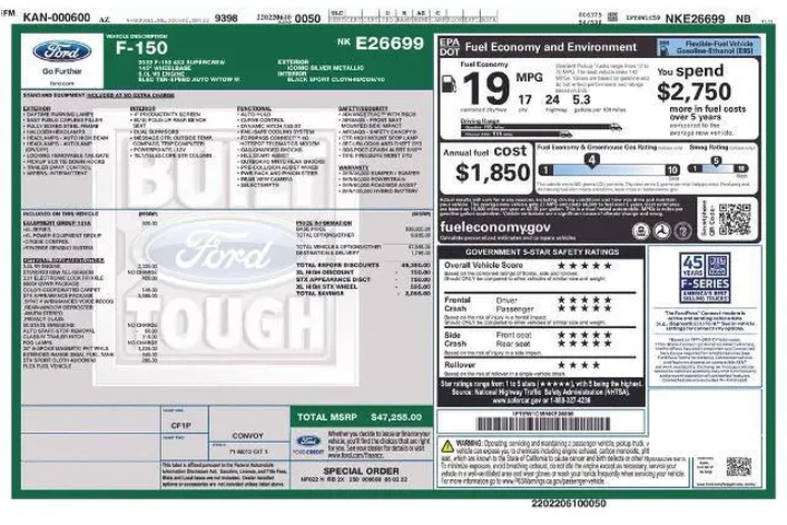 $31918 : Ford F-150 2022 4x2 Platinum image 6