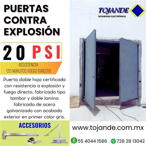 PUERTAS ANTI EXPLOSIÓN TOJANDE image 5