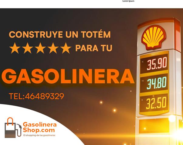 Tótem de gasolinera 5estrellas image 1