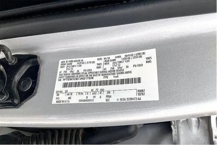 $19991 : Ford F-150 2018 4x2 XL 4dr S image 8