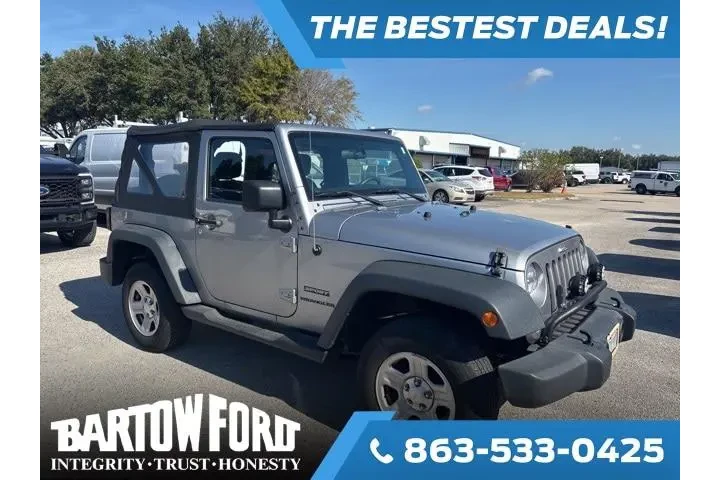 $15522 : Jeep Wrangler 2015 4x4 Sport image 3