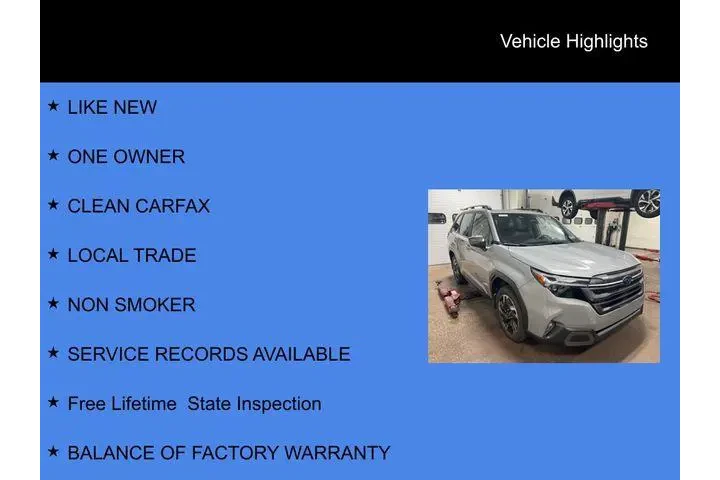 $39000 : Subaru Forester 2025 AWD Lim image 7