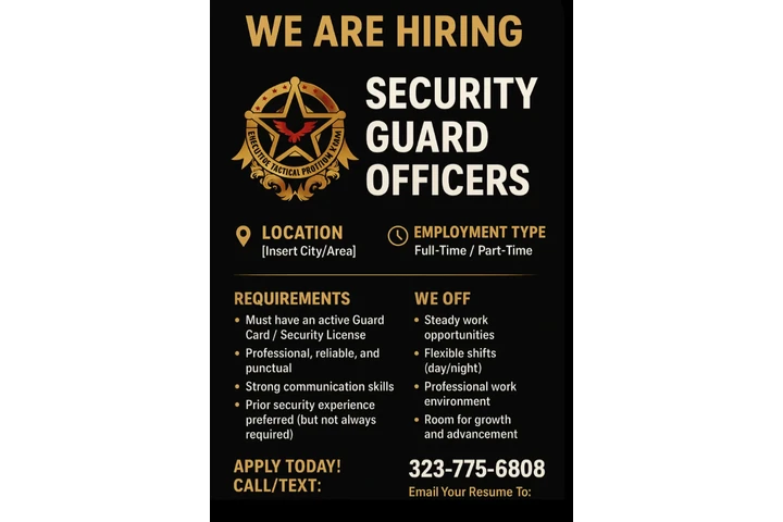 Security guard oportunidad image 1