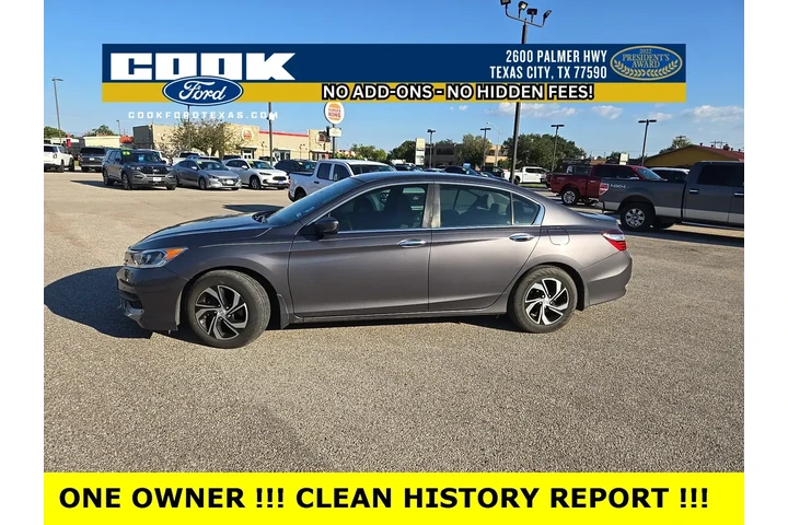 $17989 : Honda Accord 2017 LX 4dr Sed image 2