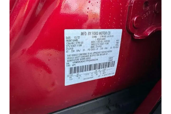 $37742 : Ford Explorer 2023 AWD ST 4d image 10