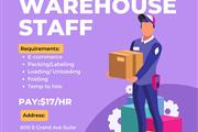 Hiring Warehouse Associate!!!! en Orange County