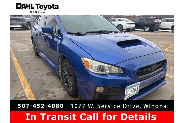 $13395 : Subaru WRX 2017 AWD 4dr Seda image 1