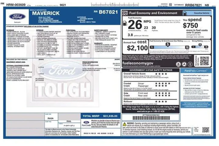 $27777 : Ford Maverick 2024 XLT 4dr S image 6