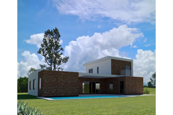 Planos en AutoCAD, Renders  3D image 4