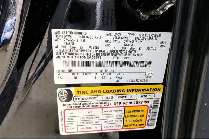 $38991 : Ford Expedition 2022 4x2 XLT image 8