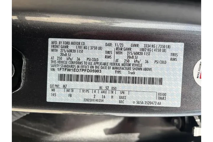 $38927 : Ford F-150 2023 4x4 King Ran image 5